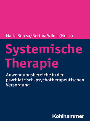 cover image of Systemische Therapie